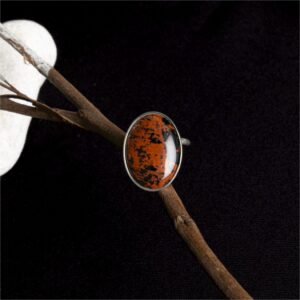 Anillo Wild ring Marrón/Negro