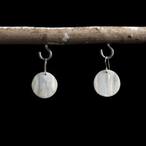 Pendientes Mini Sun earrings White