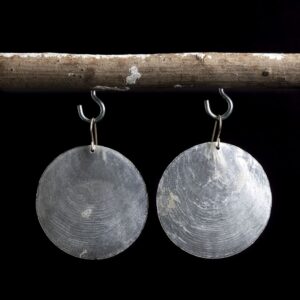 Pendiente Sun earrings White